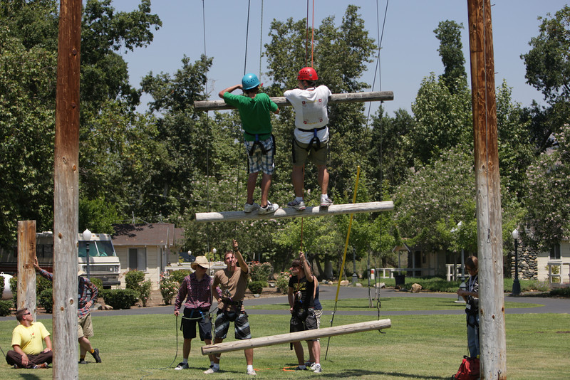 BurnFoundation > Champ Camp 2008: Ropes Course photo