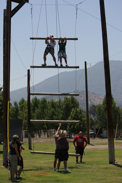 BurnFoundation > Champ Camp 2008: Ropes Course photo