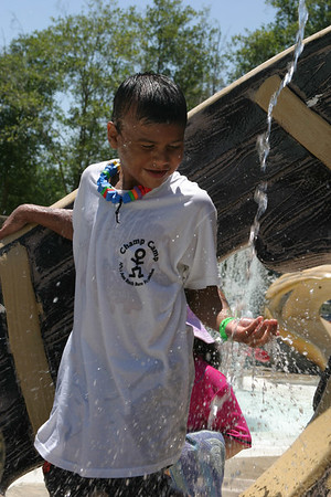 BurnFoundation > Champ Camp 2006: Water Slides photo